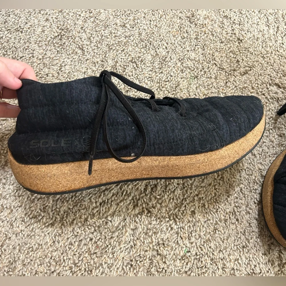 Sole Jasper Chukka Black Size 11 Men's Outdoor Wool Knit Winter Casual Sneaker